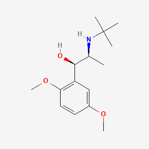 molecular formula C15H25NO3 B1668089 Butaxamine CAS No. 2922-20-5