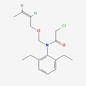 molecular formula C17H24ClNO2 B1668092 Butenachlor CAS No. 87310-56-3