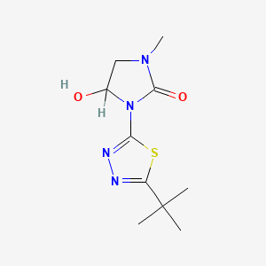 molecular formula C10H16N4O2S B1668095 Buthidazole CAS No. 55511-98-3