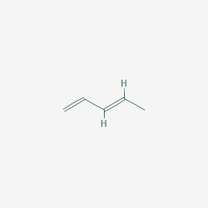 molecular formula CH2(CH)3CH3<br>C5H8 B166810 1,3-Pentadiene CAS No. 2004-70-8