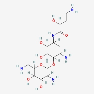 molecular formula C16H33N5O8 B1668101 Butirosamine CAS No. 50474-68-5