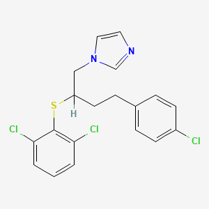 molecular formula C19H17Cl3N2S B1668104 Butoconazole CAS No. 64872-76-0
