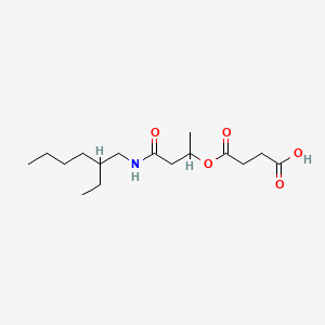 molecular formula C16H29NO5 B1668106 Butoctamide semisuccinate CAS No. 32838-28-1