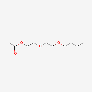 molecular formula C10H20O4 B1668119 Diethylene glycol monobutyl ether acetate CAS No. 124-17-4
