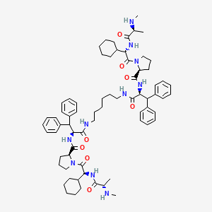 molecular formula C70H96N10O8 B1668143 BV6 