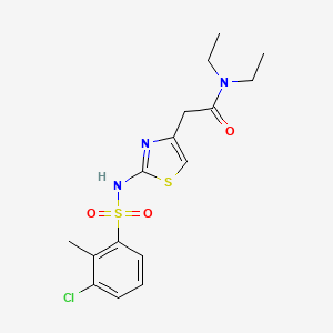molecular formula C16H20ClN3O3S2 B1668146 BVT-14225 
