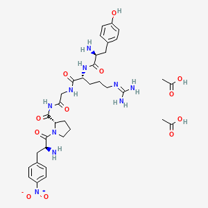 molecular formula C35H50N10O12 B1668154 BW443C CAS No. 88331-14-0