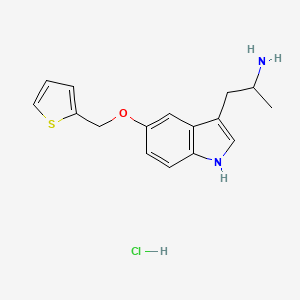 molecular formula C16H19ClN2OS B1668156 BW 723C86 hydrochloride CAS No. 160521-72-2