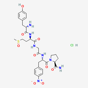 molecular formula C30H40ClN7O9S B1668157 Nifalatide hydrochloride CAS No. 99146-53-9