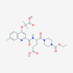 molecular formula C27H34N4O9 B1668161 BX048 
