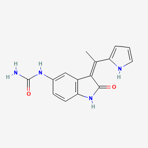 molecular formula C15H14N4O2 B1668163 BX517 CAS No. 850717-64-5
