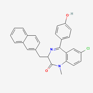 molecular formula C27H21ClN2O2 B1668167 Bz-423 CAS No. 216691-95-1