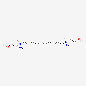 molecular formula C18H42N2O22+ B1668171 C10-Dichol CAS No. 32040-45-2