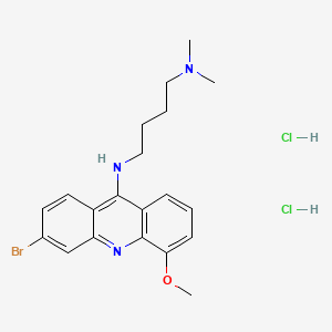 molecular formula C20H26BrCL2N3O B1668182 C 325 CAS No. 6546-56-1