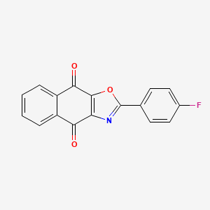molecular formula C17H8FNO3 B1668183 C527 CAS No. 192718-06-2