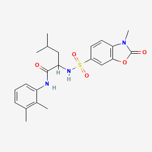molecular formula C22H27N3O5S B1668184 C562-1101 