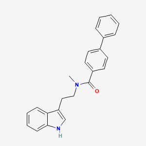 molecular formula C24H22N2O B1668191 CA224 