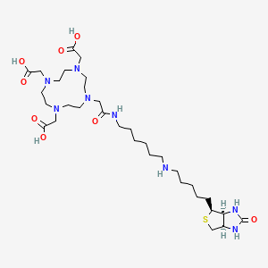 molecular formula C32H58N8O8S B1668193 Cabiotraxetan CAS No. 451478-45-8
