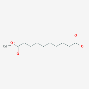 molecular formula C10H18CdO4 B1668198 Cadmium;decanedioic acid CAS No. 4476-04-4