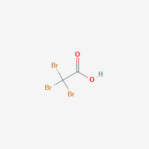 molecular formula C2HBr3O2 B166820 Tribromoacetic acid CAS No. 75-96-7