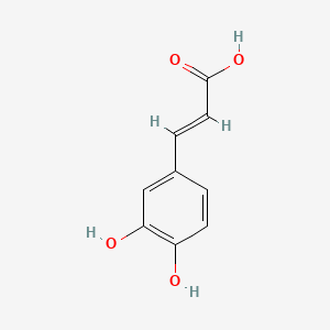 molecular formula C9H8O4 B1668207 Caffeic Acid CAS No. 501-16-6