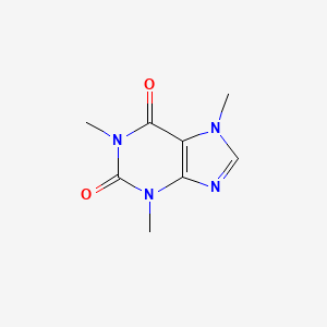 molecular formula C8H10N4O2 B1668208 咖啡因 CAS No. 58-08-2