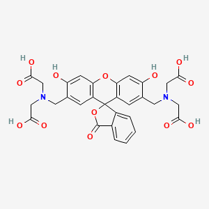 molecular formula C30H26N2O13 B1668213 钙黄绿素 CAS No. 1461-15-0