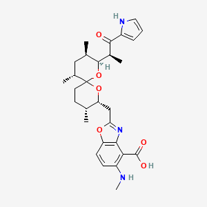 molecular formula C29H37N3O6 B1668216 Calcimycin CAS No. 52665-69-7