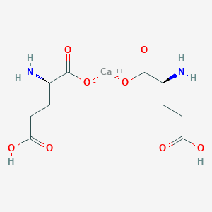 molecular formula C10H20CaN2O10 B1668221 Calcium diglutamate CAS No. 5996-22-5