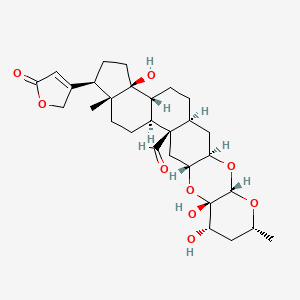 molecular formula C29H40O9 B1668234 Calotropin CAS No. 1986-70-5