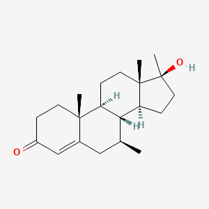 molecular formula C21H32O2 B1668235 Calusterone CAS No. 17021-26-0