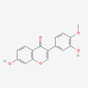 molecular formula C16H12O5 B1668236 Calycosin CAS No. 20575-57-9