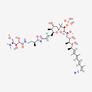 molecular formula C50H81N4O15P B1668237 盖藻素 A CAS No. 101932-71-2