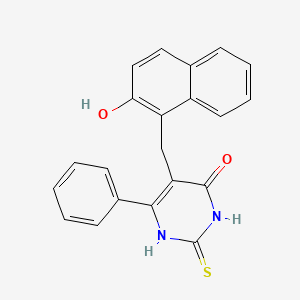 molecular formula C21H16N2O2S B1668241 Cambinol CAS No. 14513-15-6