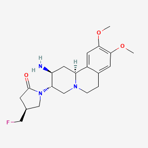 molecular formula C20H28FN3O3 B1668243 Carmegliptin CAS No. 813452-18-5