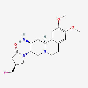 molecular formula C20H21F3N2O2 B1668243 Carmegliptin CAS No. 813452-18-5