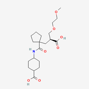 molecular formula C20H33NO7 B1668257 坎多沙曲酯 CAS No. 123122-54-3