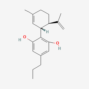 molecular formula C19H26O2 B1668262 Cannabidivarin CAS No. 24274-48-4