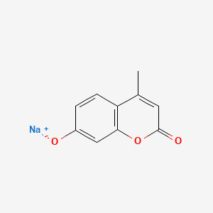 molecular formula C10H8NaO3 B1668267 CID 16219623 CAS No. 5980-33-6