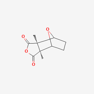 molecular formula C10H12O4 B1668268 Cantharidin CAS No. 56-25-7