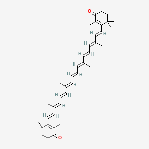 molecular formula C40H52O2 B1668269 Canthaxanthin CAS No. 514-78-3