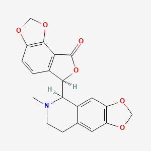 molecular formula C20H17NO6 B1668277 Capnoidine CAS No. 485-50-7