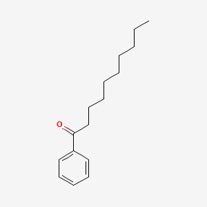 molecular formula C16H24O B1668281 Decanophenone CAS No. 6048-82-4