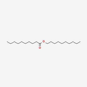 molecular formula C20H40O2 B1668284 Decyl decanoate CAS No. 1654-86-0