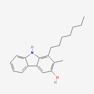 molecular formula C20H25NO B1668301 Carazostatin CAS No. 126168-32-9