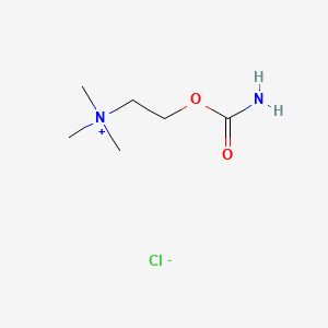 molecular formula C6H15N2O2+ B1668302 Carbachol CAS No. 51-83-2