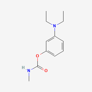 Carbamic acid, N-methyl-, 3-diethylaminophenyl ester