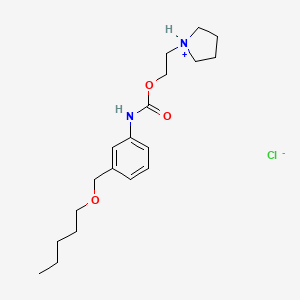 molecular formula C19H31ClN2O3 B1668334 AMK 353 CAS No. 80171-65-9