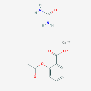 molecular formula C10H12CaN2O5 B1668339 CID 70377524 CAS No. 5749-67-7