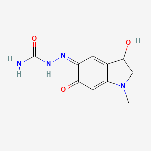 molecular formula C10H12N4O3 B1668341 Carbazochrome CAS No. 69-81-8